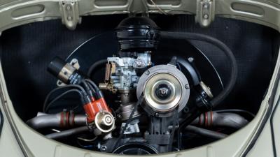 1955 Volkswagen Beetle De Luxe Sunroof Sedan