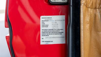 1982 Ferrari 512 BBi