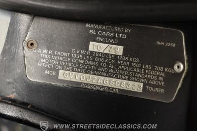 1980 MG MGB Limited Edition