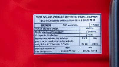 1999 Ferrari 550 Maranello