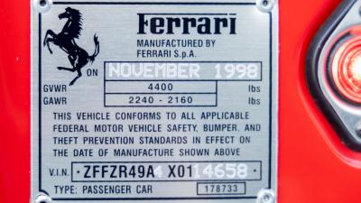 1999 Ferrari 550 Maranello