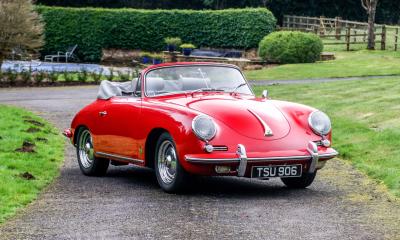 1961 Porsche 356B T5 1600 Super Cabriolet Coachwork by Reutter
