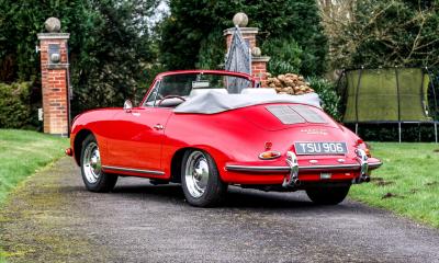 1961 Porsche 356B T5 1600 Super Cabriolet Coachwork by Reutter