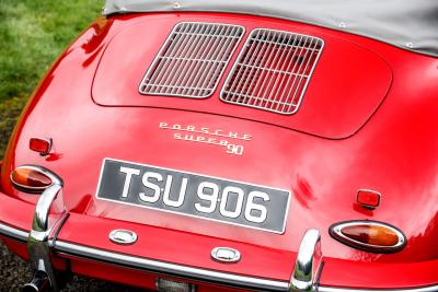 1961 Porsche 356B T5 1600 Super Cabriolet Coachwork by Reutter