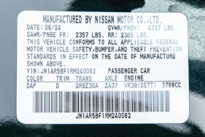 2024 Nissan GT-R T-Spec