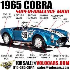 1965 Shelby Cobra Superformance MKIII