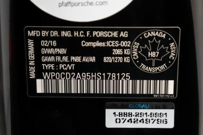 2017 Porsche 911 Turbo