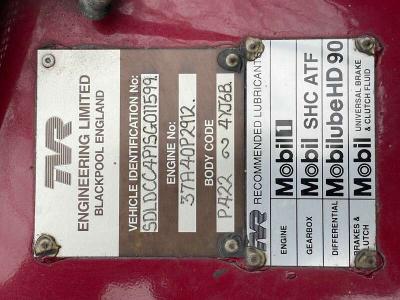 1995 TVR CHIMERA 4.0L