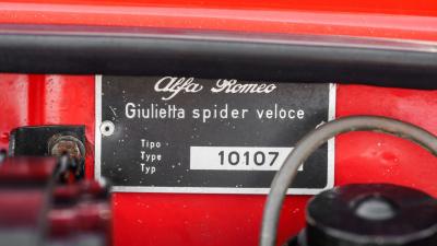 1961 Alfa Romeo Giulietta Spider