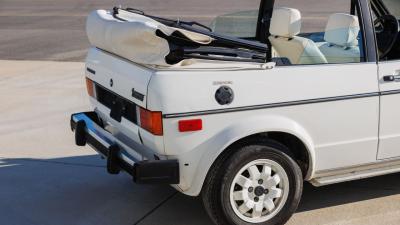 1983 Volkswagen Wolfsburg Limited Edition Rabbit Convertible