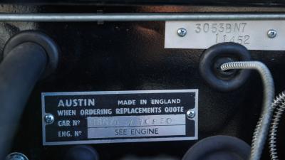 1960 Austin - Healey 3000 MK I BN7