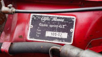1965 Alfa Romeo Giulia Sprint GT