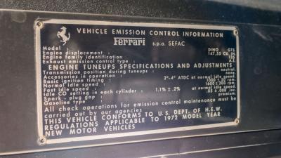 1973 Ferrari Dino 246 GTS