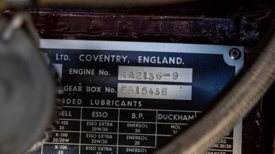 1963 Jaguar E-Type Series 1 3.8 Roadster