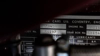 1963 Jaguar E-Type Series 1 3.8 Roadster