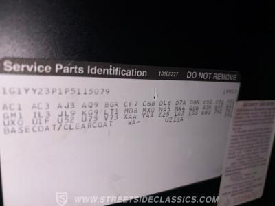 1993 Chevrolet Corvette 40TH ANNIVERSARY