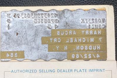 1969 Chevrolet Camaro