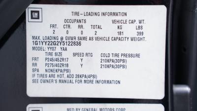 2000 Chevrolet Corvette