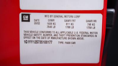 2003 Chevrolet Corvette Z06 Supercharged