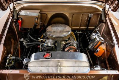 1955 Chevrolet 3100 Apache &amp; Custom Motorcycle Trailer