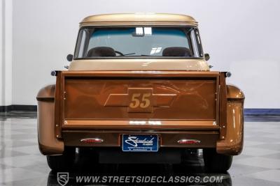 1955 Chevrolet 3100 Apache &amp; Custom Motorcycle Trailer