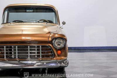 1955 Chevrolet 3100 Apache &amp; Custom Motorcycle Trailer