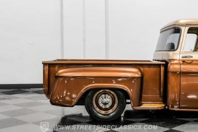 1955 Chevrolet 3100 Apache &amp; Custom Motorcycle Trailer