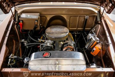 1955 Chevrolet 3100 Apache &amp; Custom Motorcycle Trailer