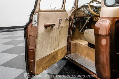 1955 Chevrolet 3100 Apache &amp; Custom Motorcycle Trailer