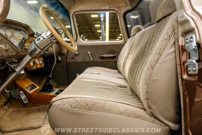 1955 Chevrolet 3100 Apache &amp; Custom Motorcycle Trailer