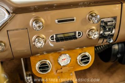 1955 Chevrolet 3100 Apache &amp; Custom Motorcycle Trailer