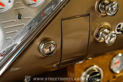 1955 Chevrolet 3100 Apache &amp; Custom Motorcycle Trailer