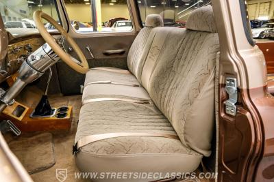 1955 Chevrolet 3100 Apache &amp; Custom Motorcycle Trailer