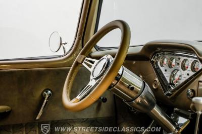 1955 Chevrolet 3100 Apache &amp; Custom Motorcycle Trailer