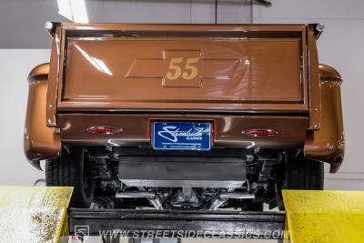 1955 Chevrolet 3100 Apache &amp; Custom Motorcycle Trailer