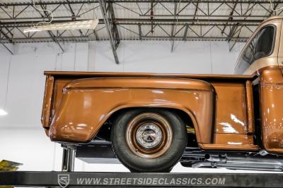 1955 Chevrolet 3100 Apache &amp; Custom Motorcycle Trailer