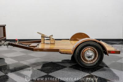 1955 Chevrolet 3100 Apache &amp; Custom Motorcycle Trailer