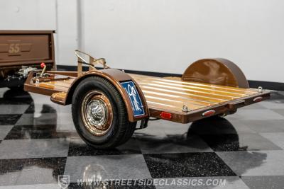 1955 Chevrolet 3100 Apache &amp; Custom Motorcycle Trailer