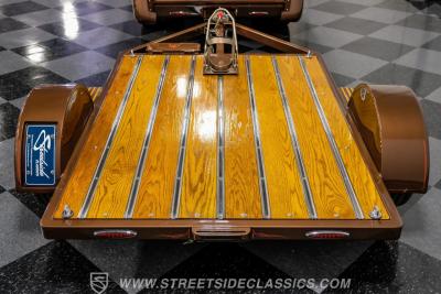 1955 Chevrolet 3100 Apache &amp; Custom Motorcycle Trailer