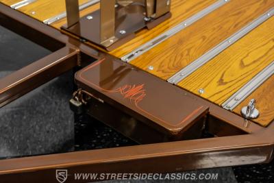 1955 Chevrolet 3100 Apache &amp; Custom Motorcycle Trailer