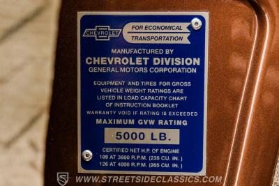 1955 Chevrolet 3100 Apache &amp; Custom Motorcycle Trailer