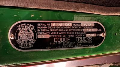 1948 Dodge Power Wagon 4x4