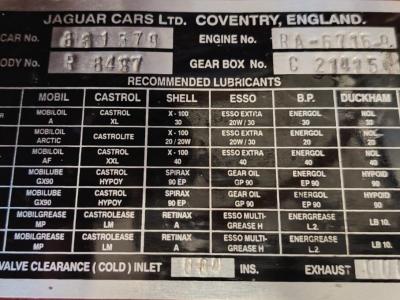 1965 Jaguar E TYPE 3.8 OTS