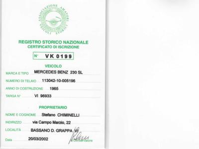 1965 Mercedes - Benz 230 SL Pagode