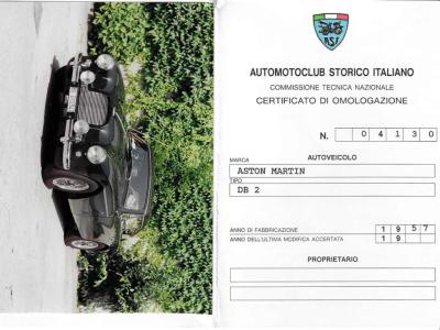 1957 Aston Martin DB2/4 SALOON