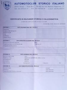 1962 Innocenti 950 SPIDER