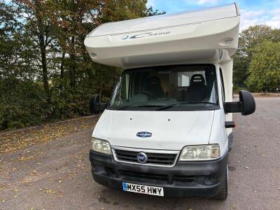 2005 Fiat DUCATO LUNAR CHAMP 4 BERTH MOTORCARAVAN