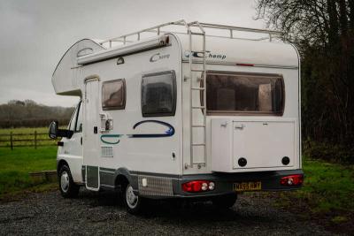 2005 Fiat DUCATO LUNAR CHAMP 4 BERTH MOTORCARAVAN