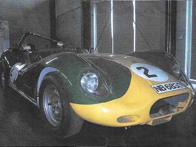 1958 Lister Jaguar KNOBBLY CONTINUATION