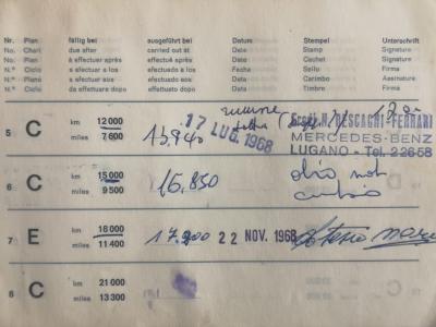 1959 Mercedes - Benz 220S Cabriolet